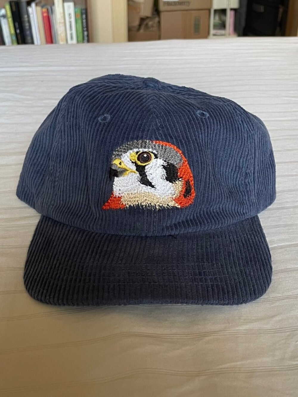 Bird Collective Corduroy Strapback Hat
